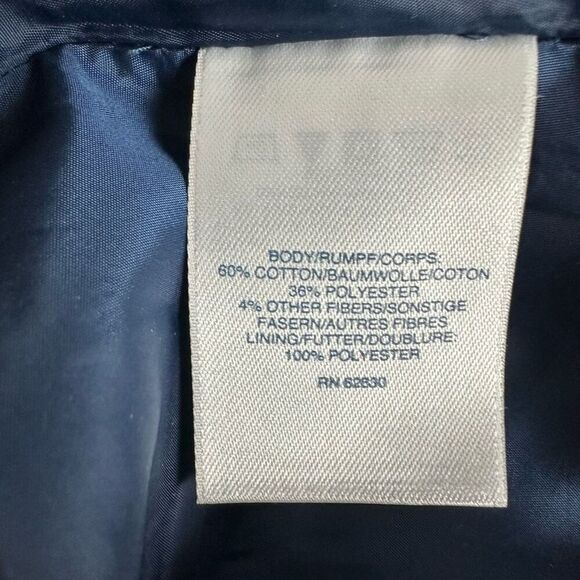 Lands End Navy Dress with Gold Stars - Picture 8 of 9